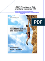 Ebook Ebook PDF Principles of Risk Management and Insurance 13th PDF