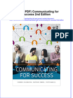 Ebook PDF Communicating For Success 2nd Edition PDF