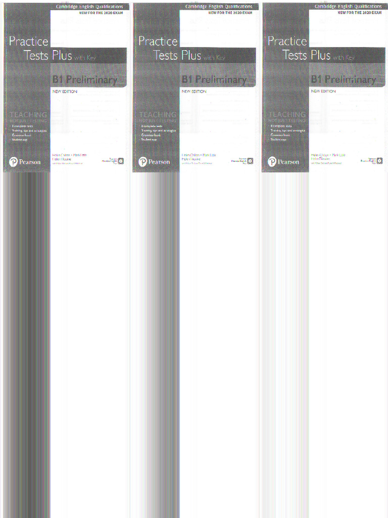 B1 Preliminary Practice Tests Plus With Key Pdf Free Pdf