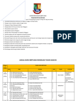 Jadual Bertugas Mingguan 2023