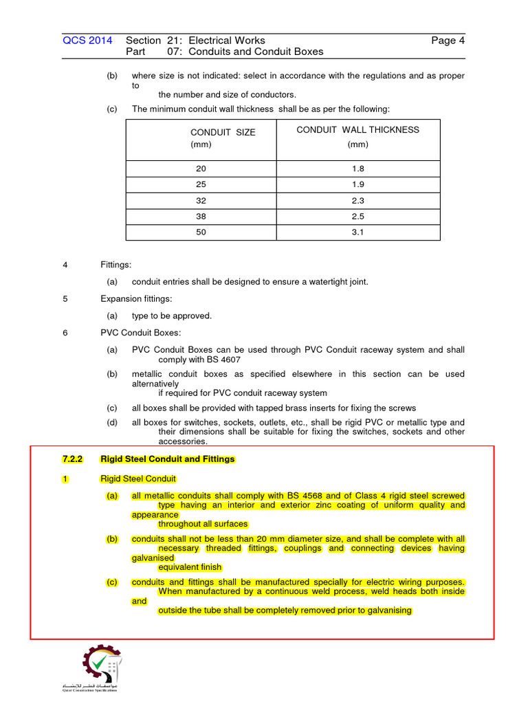 QATAR CONSTRUCTION SPECIFICATIONS QCS 2014 PDF visual data 2