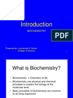 Intro To Biochem