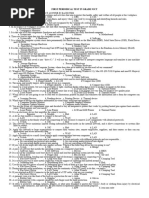 First Periodical Test in Grade 9 Ict - Css 2023-2024