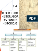 4 Aula - 2023 - Unidade 4 - o Historiador e Suas Fontes