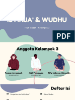 Kelompok 3 - Istinja' Dan Wudhu