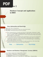 Chapter 2 and 3 Database and System Planning in HRIS