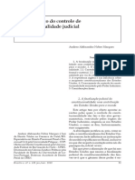 O Nascimento Do Controle de Constitucionalidade Judicial