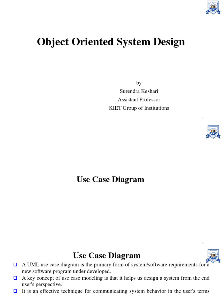 Unit 2 3 ppt basic behavioural modeling pdf use case component