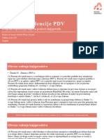 P22isprave I Evidencije Kod PDV A