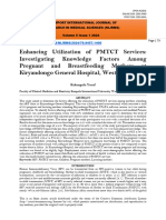 Enhancing Utilization of PMTCT Services Investigating Knowledge Factors Among Pregnant and Breastfeeding Mothers at Kiryandongo General Hospital, Western Uganda