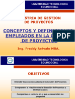 UNIDAD 1 Conceptos de Proyectos y Su Gestiòn