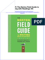 Ebook PDF The Norton Field Guide To Writing With Readings 4th PDF