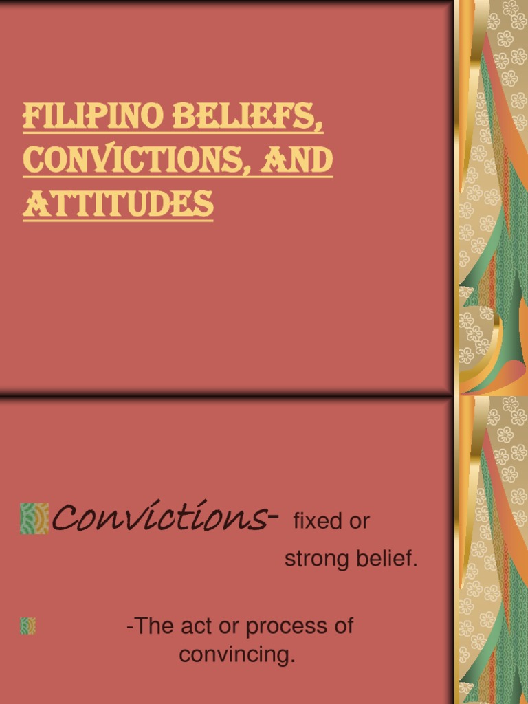Filipino beliefs about sex