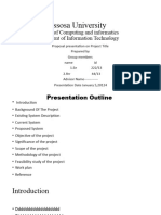 Sample Proposal Presentation Titles
