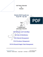 SAP FSCM & TRM Configuration Material