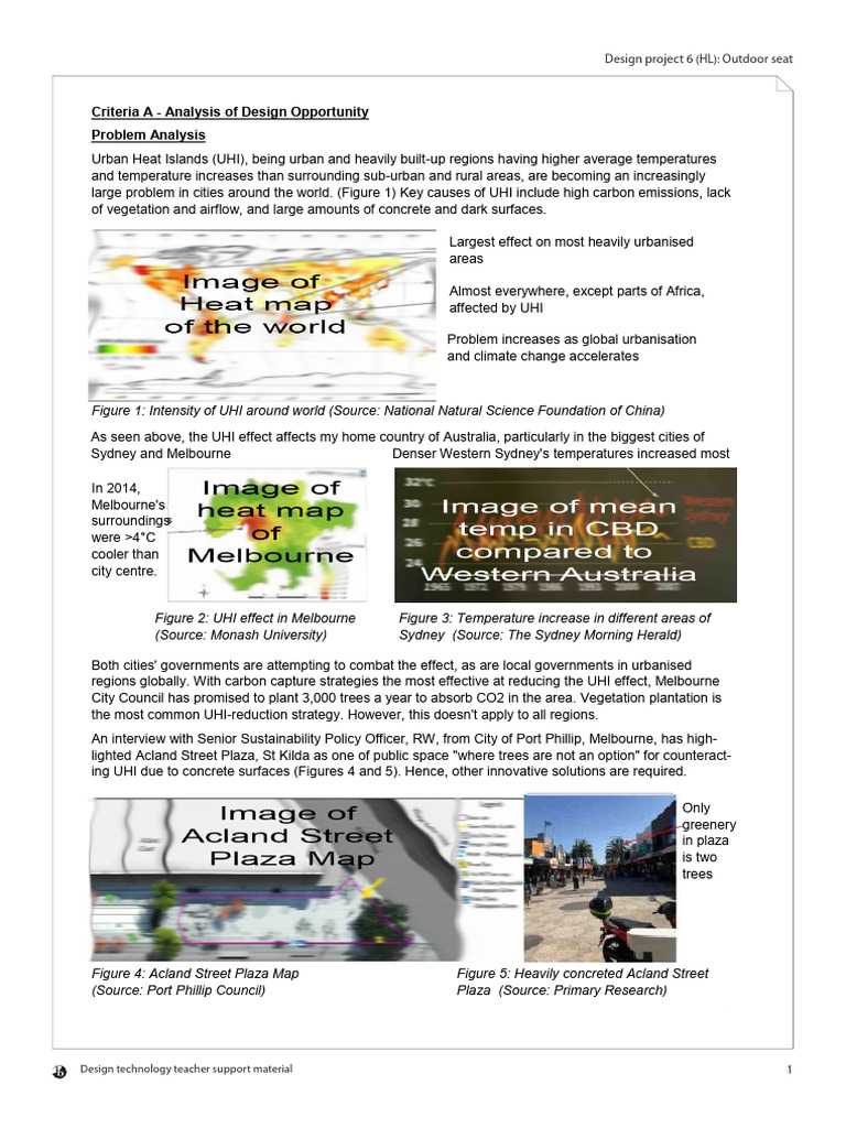 Design Technology HL Example 7 Out of 9 Work | PDF | Urbanization