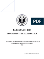 KURIKULUM 2019 - Prodi Matematika - 25 Okt