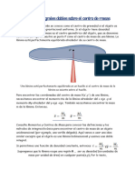 Aplicaciones y Teoria de Los Centros de Masa y Momentos de Inercia en La Ingeniería Civil