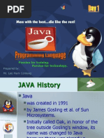 JAVA Programming (for Ejist Students Only)