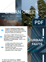 Urban Green and Inclusivity