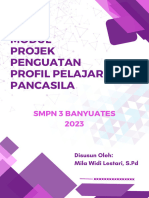 Modul Projek - Memelihara Dan Menghidupkan Kembali Cerita Rakyat Yang Terlupakan - Fase D