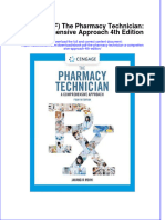 Ebook PDF The Pharmacy Technician A Comprehensive Approach 4th Edition PDF