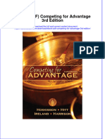 Ebook PDF Competing For Advantage 3rd Edition PDF