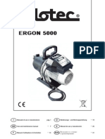 Pompe Eau Flotec Ergon 5000