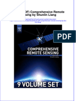 Ebook PDF Comprehensive Remote Sensing by Shunlin Liang PDF