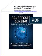 Ebook PDF Compressed Sensing in Radar Signal Processing PDF