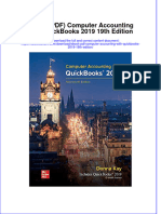 Ebook PDF Computer Accounting With Quickbooks 2019 19th Edition PDF