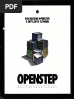 OpenSTEP Developers Tutorial 4.0 Mach 1996