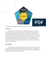 Umpi Education Conceptual Framework