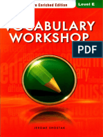 E Vocabulary Workshop Enriched Edition