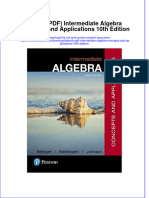 FULL Download Ebook PDF Intermediate Algebra Concepts and Applications 10th Edition PDF Ebook