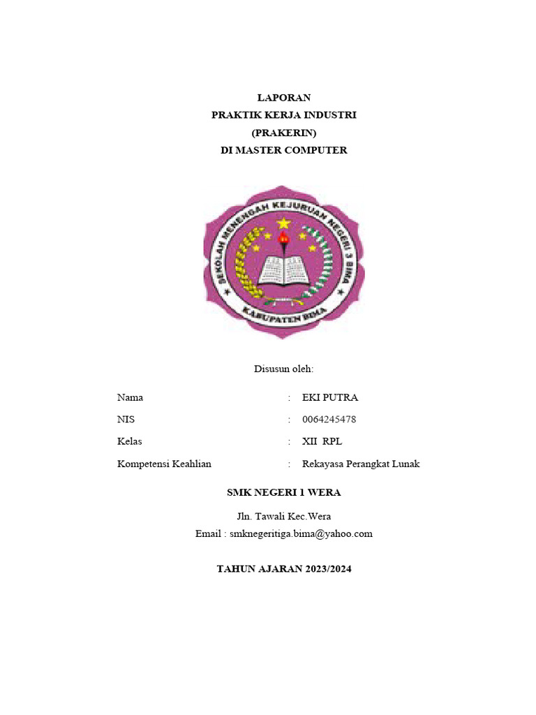 Eki Putra (Master Komputer) | PDF | Karier & Perkembangan | Bisnis