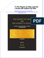 Ebook PDF The Ropes To Skip and The Ropes To Know 9th Edition by Ritti PDF