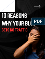 10 Reasons Why Your Blog Gets No Traffic - 2