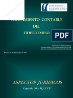 Tratamiento Contable DEL Fideicomiso: Carmen S. Verón Medina