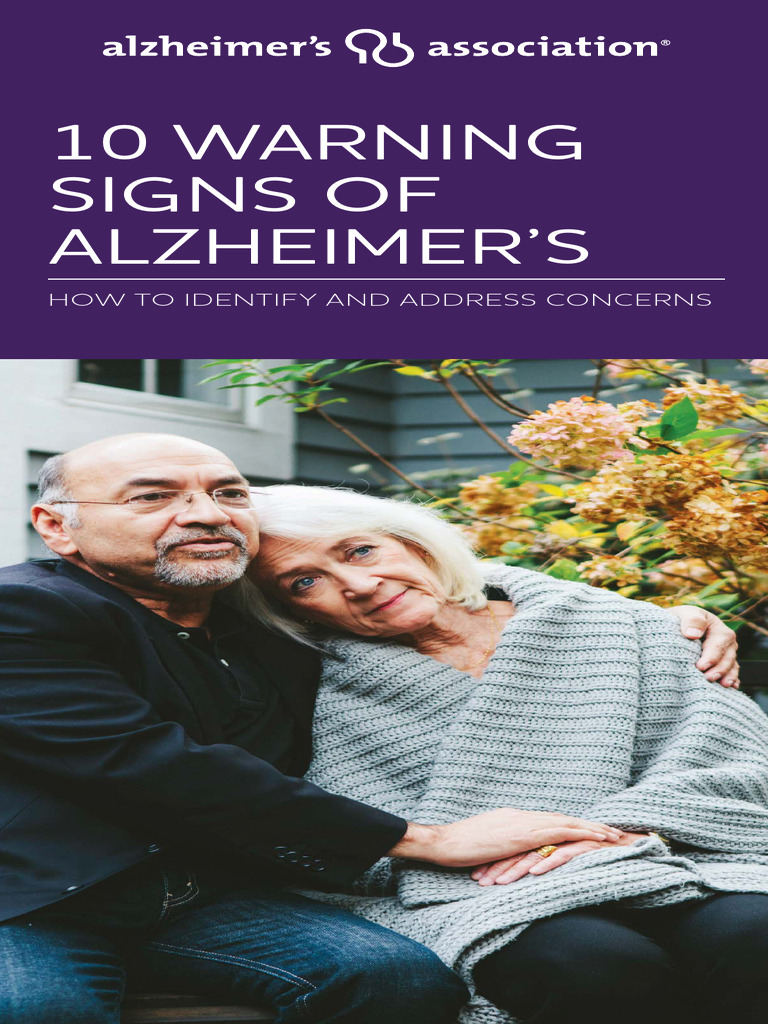 Alzheimers Dementia Memory Loss Alzheimers 10 Warning Signs B | PDF ...