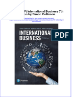 FULL Download Ebook PDF International Business 7th Edition by Simon Collinson PDF Ebook