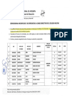 Modificacion Cronograma