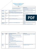 Announced Assessment Details Class 6 (Jan 21st To Feb 1)