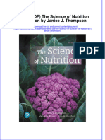 Ebook PDF The Science of Nutrition 5th Edition by Janice J Thompson PDF