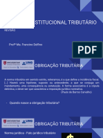 Revisão - DIREITO CONSTITUCIONAL TRIBUTÁRIO - AULA 07 - 2020