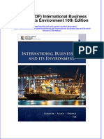 FULL Download Ebook PDF International Business Law and Its Environment 10th Edition PDF Ebook