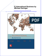 FULL Download Ebook PDF International Business by Michael Geringer PDF Ebook