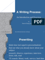 A Writing Process:: An Introduction and Overview