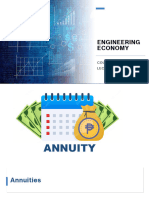 Engineering Economy Presentation 4 Annuities