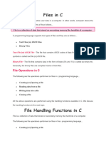 Basic File Handling